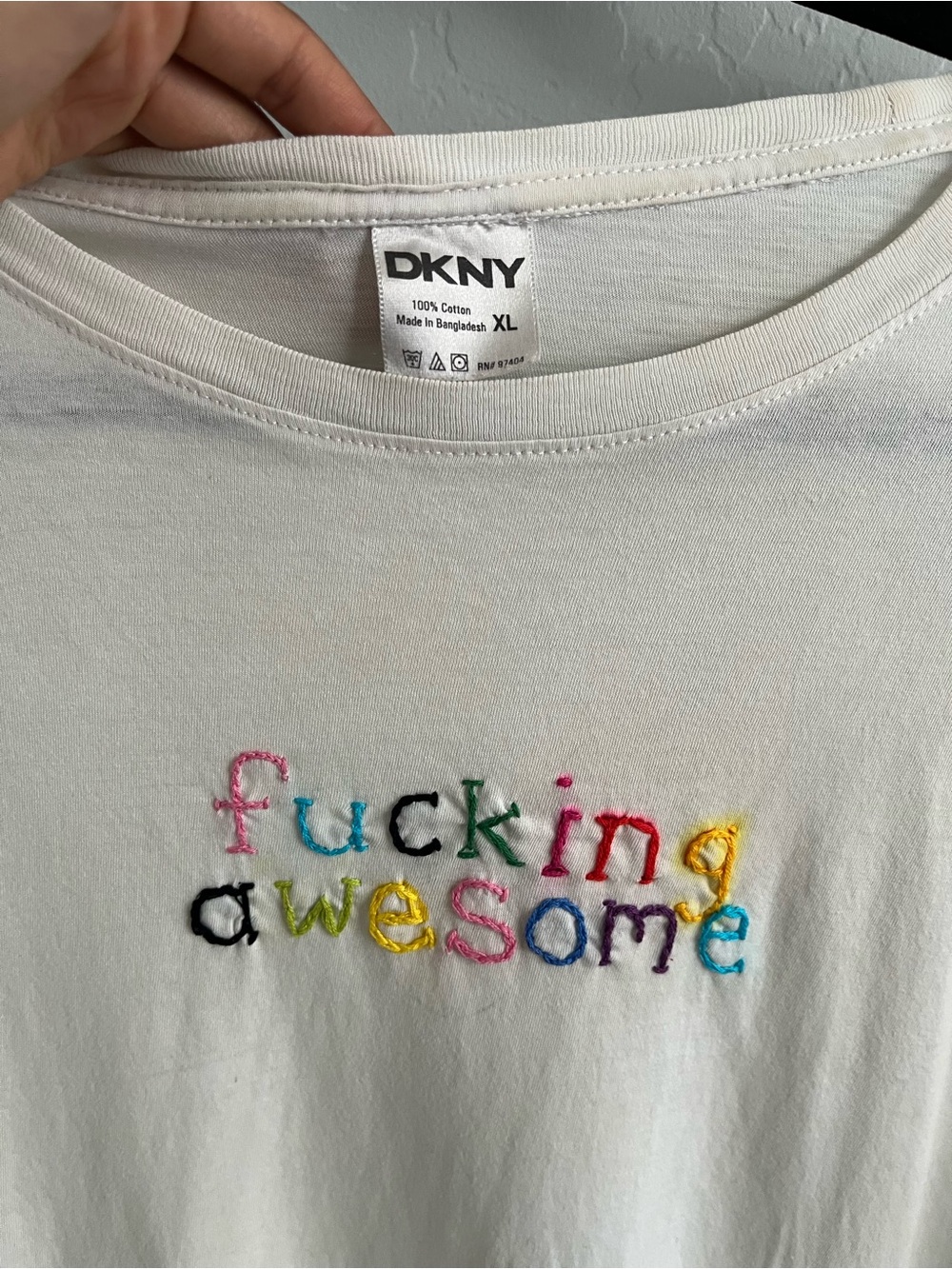 Homemade Embroidered Shirt - Picture 3 of 8